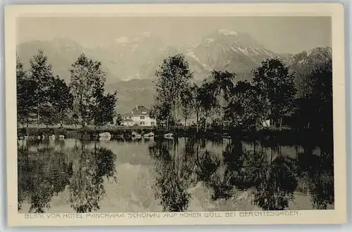 Schoenau Koenigssee bei Berchtesgaden o 1924