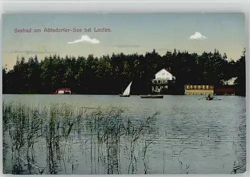 Laufen Salzach Abtsdorfer See x 1910