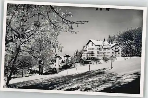 Bad Adelholzen Oberbayern Bad Adelholzen Krankenhaus ungelaufen ca. 1955 / Siegsdorf /Traunstein LKR