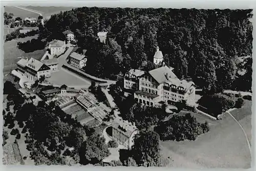 Bad Adelholzen Oberbayern Bad Adelholzen Fliegeraufnahme ungelaufen ca. 1955 / Siegsdorf /Traunstein LKR