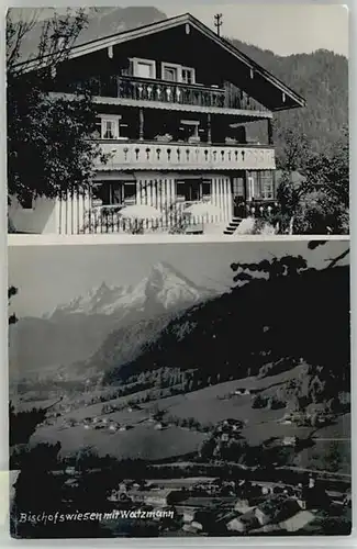 Bischofswiesen Bischofswiesen  ungelaufen ca. 1955 / Bischofswiesen /Berchtesgadener Land LKR
