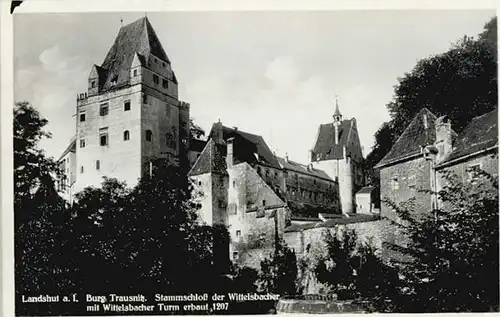 Landshut Isar Wittelsbacher Schloss   