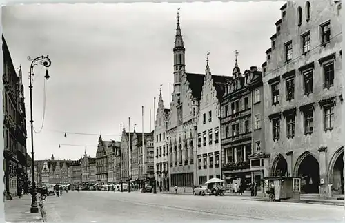 Landshut Isar Landshut Isar  ungelaufen ca. 1955 / Landshut /Landshut LKR