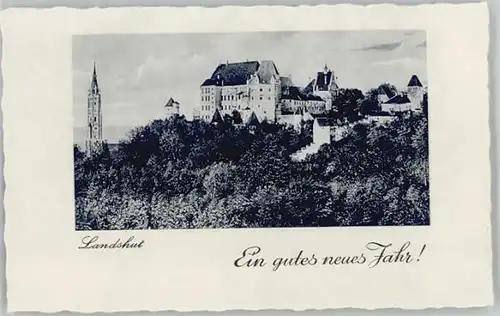 Landshut Isar Landshut Isar  ungelaufen ca. 1930 / Landshut /Landshut LKR