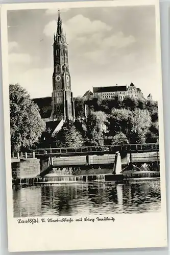 Landshut Isar  x 1950
