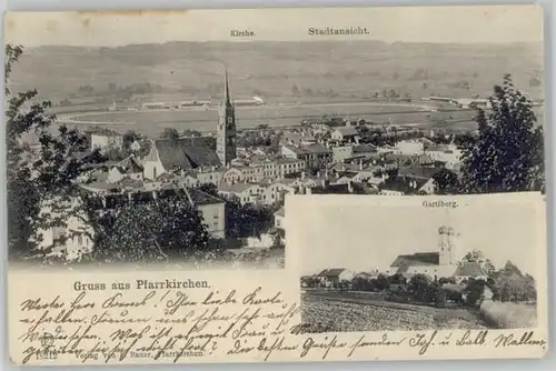 Pfarrkirchen Niederbayern Pfarrkirchen Niederbayern Gartlberg x 1905 / Pfarrkirchen /Rottal-Inn LKR