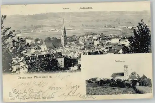 Pfarrkirchen Niederbayern Pfarrkirchen Niederbayern Gartlberg x 1903 / Pfarrkirchen /Rottal-Inn LKR