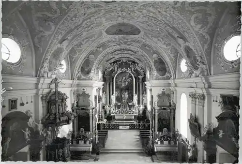 Pfarrkirchen Niederbayern Gartlberg Kirche  o 1956