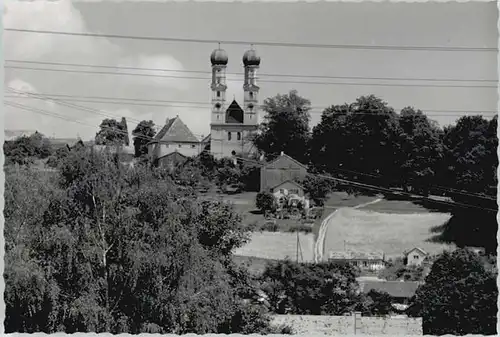 Pfarrkirchen Niederbayern Gartlberg Kirche  o 1956