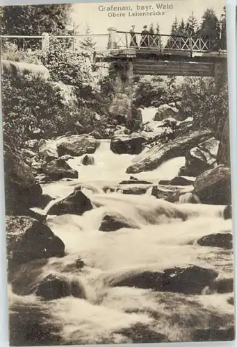 Grafenau Niederbayern Grafenau Niederbayern Leitenbruecke ungelaufen ca. 1910 / Grafenau /Freyung-Grafenau LKR