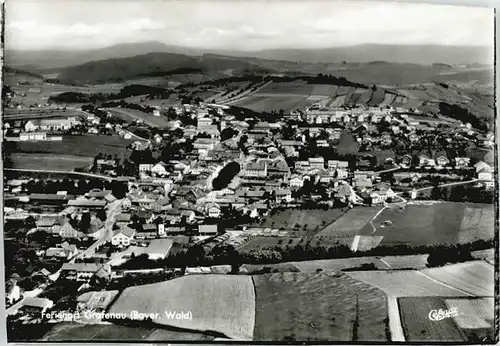 Grafenau Niederbayern Grafenau Niederbayern Fliegeraufnahme ungelaufen ca. 1965 / Grafenau /Freyung-Grafenau LKR