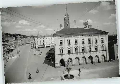 Pfarrkirchen Niederbayern Rathaus o 1956