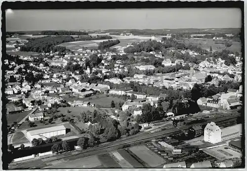 Pfarrkirchen Niederbayern Fliegeraufnahme o 1964