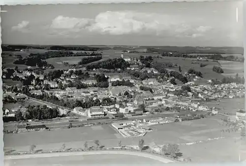 Pfarrkirchen Niederbayern Fliegeraufnahme o 1954