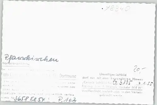 Pfarrkirchen Niederbayern Fliegeraufnahme o 1954