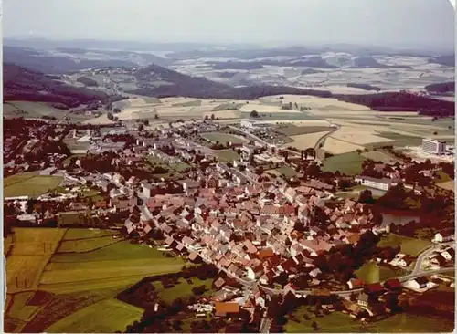 Oberviechtach Fliegeraufnahme o 1975