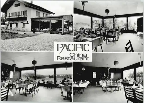 Bad Fuessing Bad Fuessing China Restaurant Pacific ungelaufen ca. 1965 / Bad Fuessing /Passau LKR