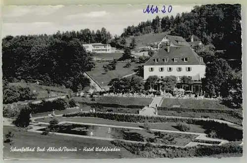 Bad Abbach Bad Abbach Hotel Waldfrieden ungelaufen ca. 1955 / Bad Abbach /Kelheim LKR