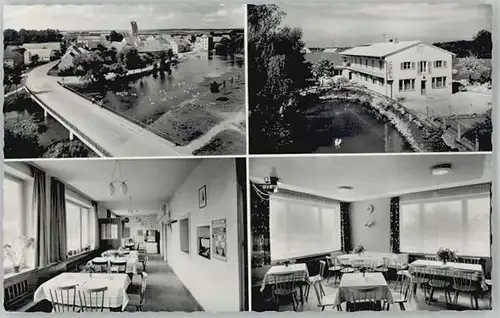 Bad Goegging Bad Goegging Cafe Eisvogel ungelaufen ca. 1955 / Neustadt a.d.Donau /Kelheim LKR