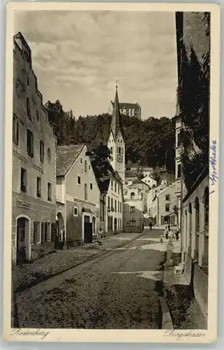 Riedenburg Altmuehltal Riedenburg Burgstrasse x 1951 / Riedenburg /Kelheim LKR