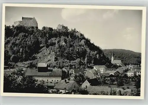 Riedenburg Altmuehltal Riedenburg Schloss Rosenburg ungelaufen ca. 1955 / Riedenburg /Kelheim LKR