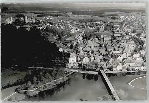 Burglengenfeld Fliegeraufnahme o 1957