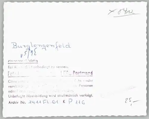 Burglengenfeld Fliegeraufnahme o 1961