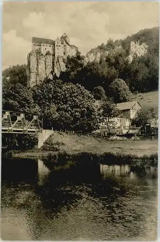 Riedenburg Altmuehltal Riedenburg Burg Prunn ungelaufen ca. 1920 / Riedenburg /Kelheim LKR