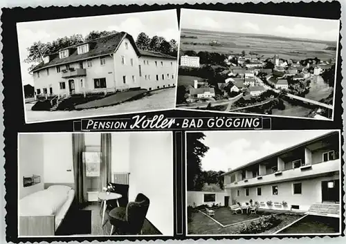 Bad Goegging Bad Goegging Pension Koller ungelaufen ca. 1965 / Neustadt a.d.Donau /Kelheim LKR
