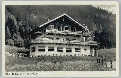 Oberjoch Cafe Lanig *