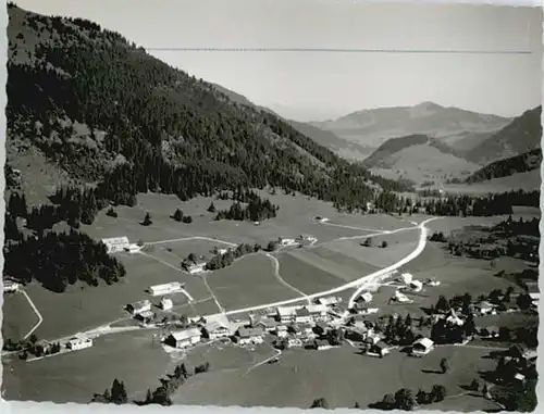 Oberjoch Unterjoch Fliegeraufnahme *