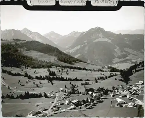 Oberjoch Unterjoch Fliegeraufnahme *