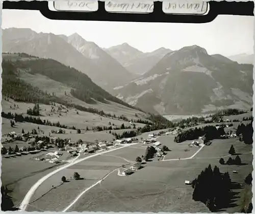 Oberjoch Unterjoch Fliegeraufnahme *