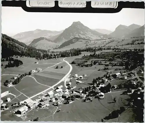 Oberjoch Unterjoch Fliegeraufnahme *