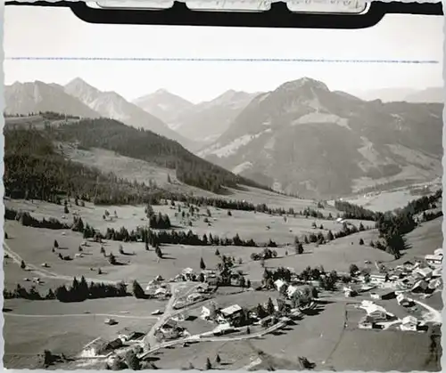 Oberjoch Unterjoch Fliegeraufnahme *