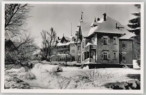 Herrenwies Herrenwies Kurhaus Auerhahnstueble * / Forbach /Rastatt LKR