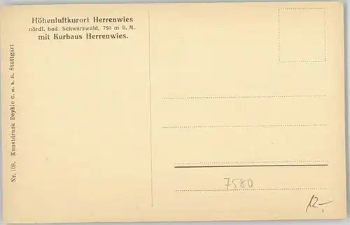 Herrenwies Herrenwies  * / Forbach /Rastatt LKR