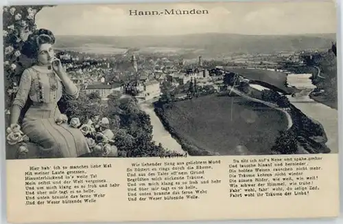 Hannoversch Muenden Hannoversch Muenden Weserlied x / Hann. Muenden /Goettingen LKR