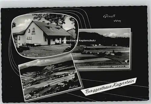 Neukirchen Heilig Blut Berggasthaus Kagerstein * 1955