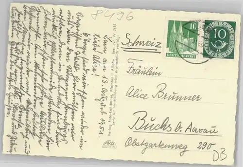 we02264 Lam Oberpfalz Lam  x 1951 Kategorie. Lam Alte Ansichtskarten