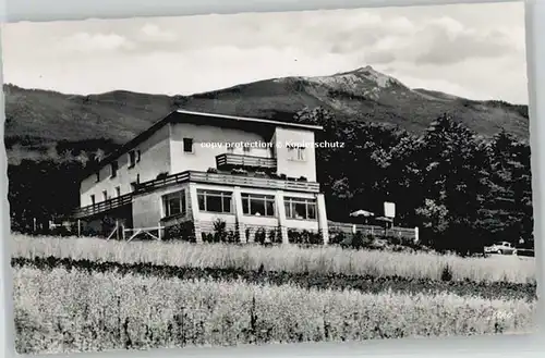 we02267 Lam Oberpfalz Lam Fremdenpension Cafe Schoene Aussicht * 1955 Kategorie. Lam Alte Ansichtskarten