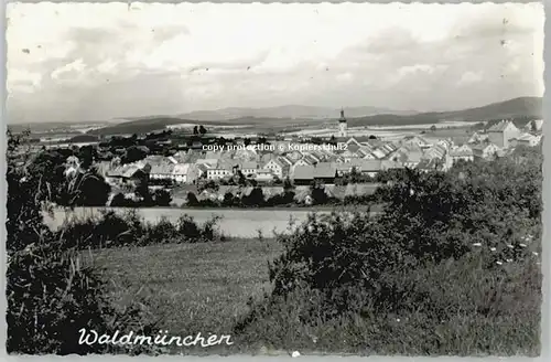 we02349 Waldmuenchen Waldmuenchen  * 1960 Kategorie. Waldmuenchen Alte Ansichtskarten