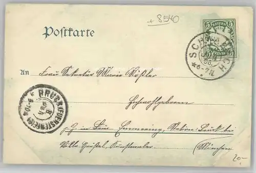 Schwabach Fleischbruecke x 1906