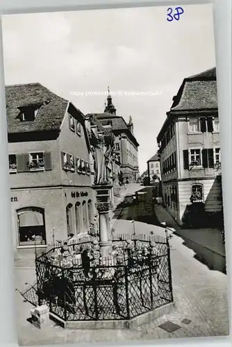 Bad Windsheim Bad Windsheim Rathaus ungelaufen ca. 1955 / Bad Windsheim /Neustadt Aisch-Bad Windsheim LKR
