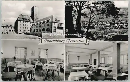 Ebermannstadt Jugendburg Feuerstein x 1957