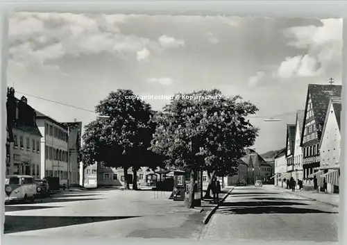 Ebermannstadt Ebermannstadt Marktplatz ungelaufen ca. 1955 / Ebermannstadt /Forchheim LKR