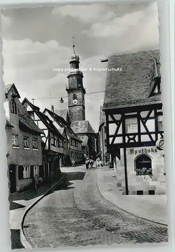 Lauf Pegnitz Lauf Pegnitz Johannisstrasse ungelaufen ca. 1955 / Lauf (Pegnitz) /Nuernberger Land LKR