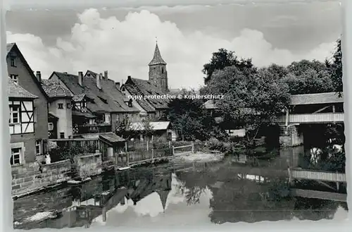 Lauf Pegnitz Lauf Pegnitz Pegnitz ungelaufen ca. 1955 / Lauf (Pegnitz) /Nuernberger Land LKR