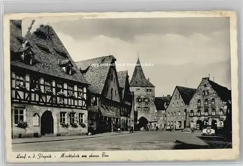 Lauf Pegnitz Marktplatz  x 1940