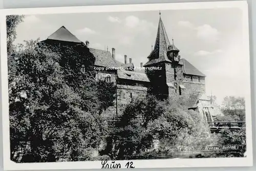 Lauf Pegnitz Kaiser Wenzel Schloss  * 1955